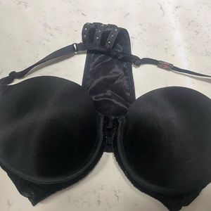 Victoria Secret Rhinestone Racerback with Front Closure